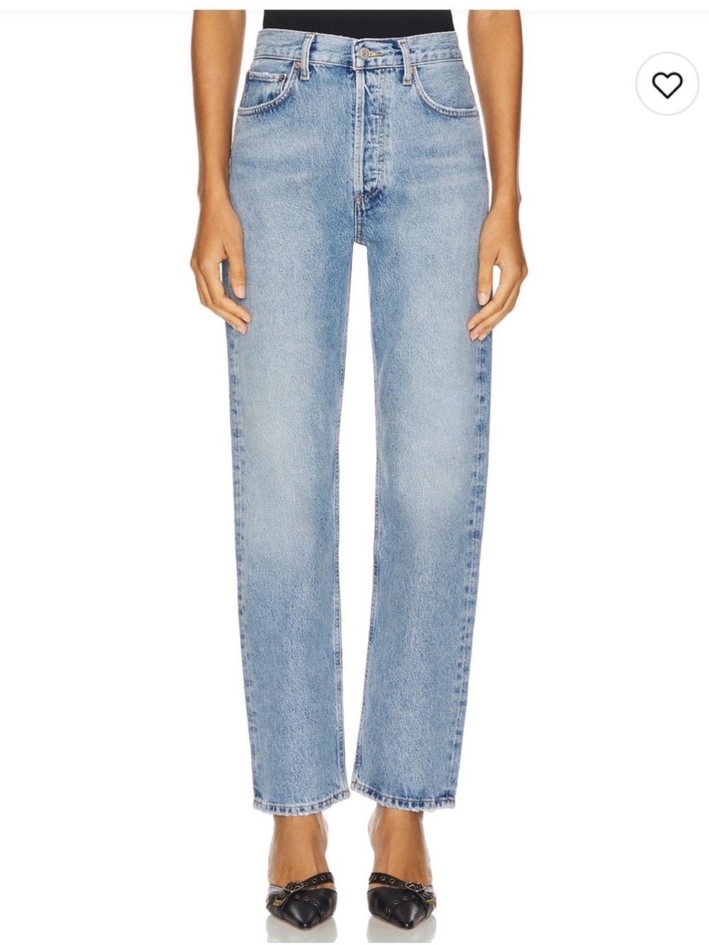 Women's High-Rise Straight Jeans AGOLDE
